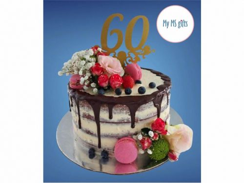 Топер за торта 60 години